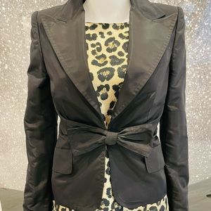 Tom Ford for Gucci Silk Bow Blazer
